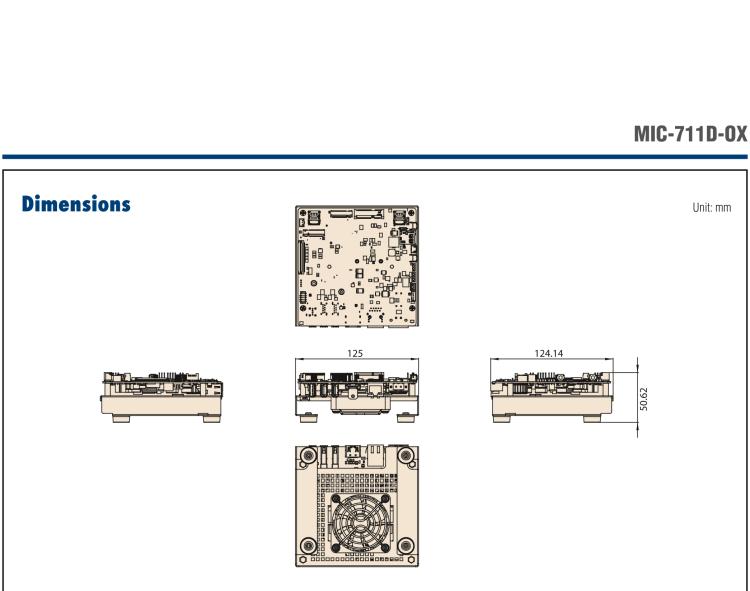 研華MIC-711D-OX MIC-711D-OX 是一款基于英偉達(dá)Jetson Orin NX 的 AI 開發(fā)套件，含有多個(gè) I/O 接口，使客戶可以靈活開發(fā)新項(xiàng)目。