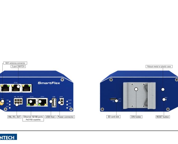 研華BB-SR30019120-SWH SmartFlex、開關(guān)、5E、USB、2I/O、SD、W、PD、W、SL、SWH