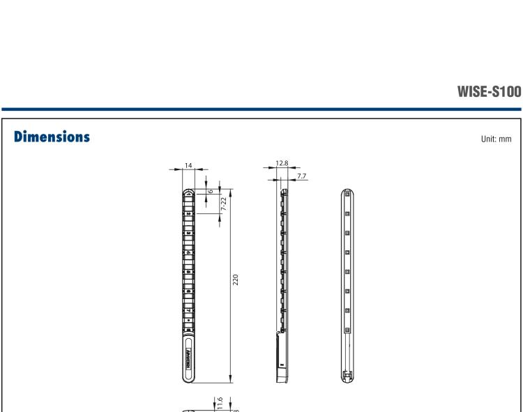 研華WISE-S100 智能堆棧光監(jiān)測(cè)傳感器,易于安裝，適用于多種類(lèi)型堆棧式燈塔
