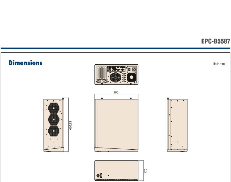 研華EPC-B5587 適配Intel? 第10代 Core i / Xeon W系列處理器，搭載W480E芯片組。標(biāo)準(zhǔn)4U上架，工業(yè)級(jí)品質(zhì)，穩(wěn)定可靠。廣泛適用于高端AI服務(wù)器等應(yīng)用。