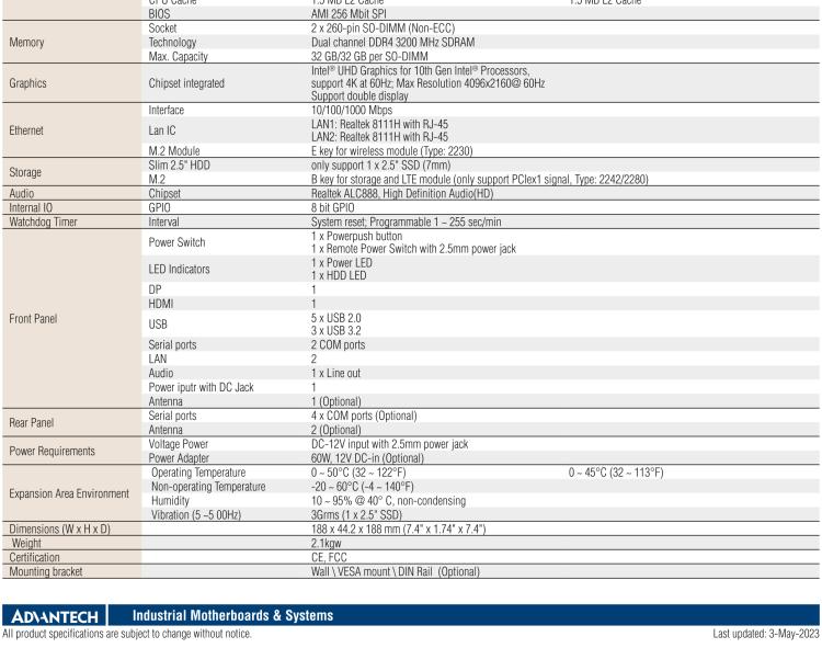 研華EPC-T4218 適配Intel 第8代 賽揚(yáng)/凌動系列處理器。1U超薄高度，無風(fēng)扇系統(tǒng)，性能強(qiáng)勁，性價(jià)比高。