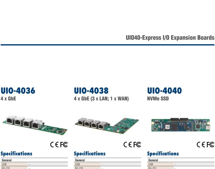 研華UIO-4040 UIO40-Express I/O 擴(kuò)展卡，支持 NNMe SSD