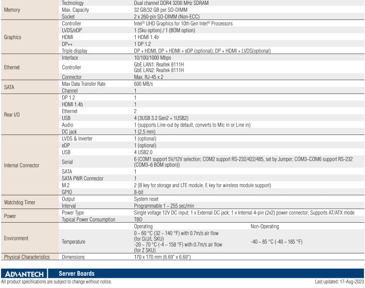 研華AIMB-218 板載Intel? 第8代 奔騰/賽揚(yáng)/凌動系列處理器。支持獨(dú)立三顯，超薄緊湊，無風(fēng)扇設(shè)計(jì)，支持寬溫。