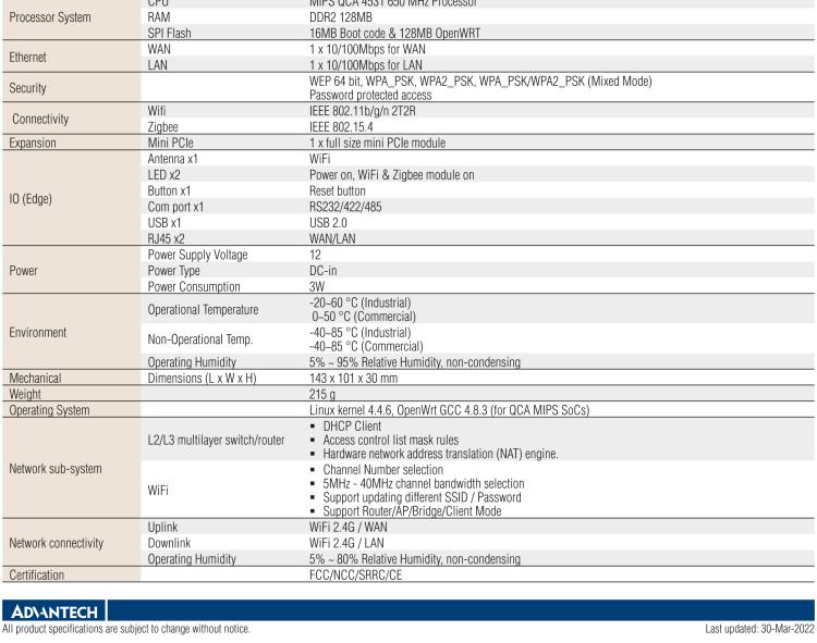 研華WISE-3240 研華EPD電子紙專用工業(yè)網(wǎng)關(guān)，以太網(wǎng)、 WIFI（AP）、Zigbee，專為智能城市、工業(yè)4.1應(yīng)用而設(shè)計。